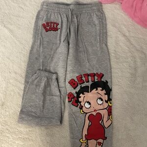 Betty boop sweatpants